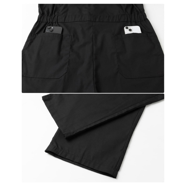 Mens Short Sleeve Coveralls Work Mechanics Jumpsuit Summer Overall Work Suit Breathable Crawl Suit Coverall - Image 5