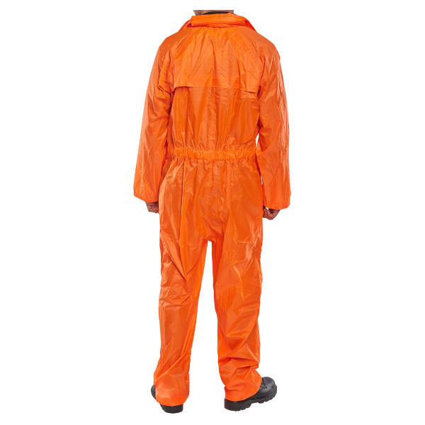 Beeswift Nylon Coverall Orange - Image 2