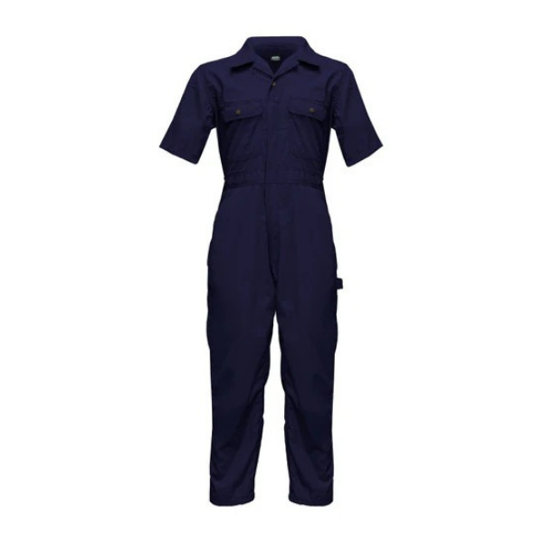 Key Apparel 996 Short Sleeve Poplin Unlined Coveralls - Image 2
