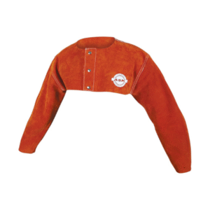 Leather Welding Cape Sleeve Flame & Sparks Safety Kevlar® Stitched Welder Sleeve ASK-JY-4007
