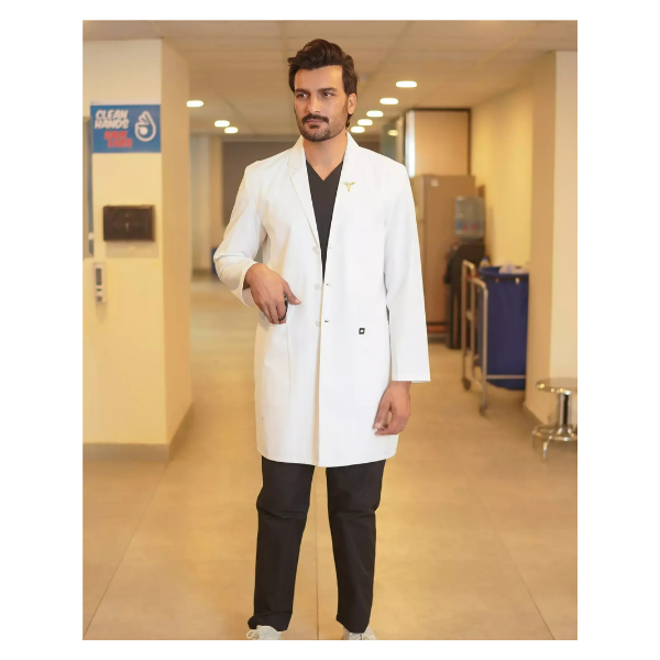 Berlin Unisex Lab Coat - Image 3