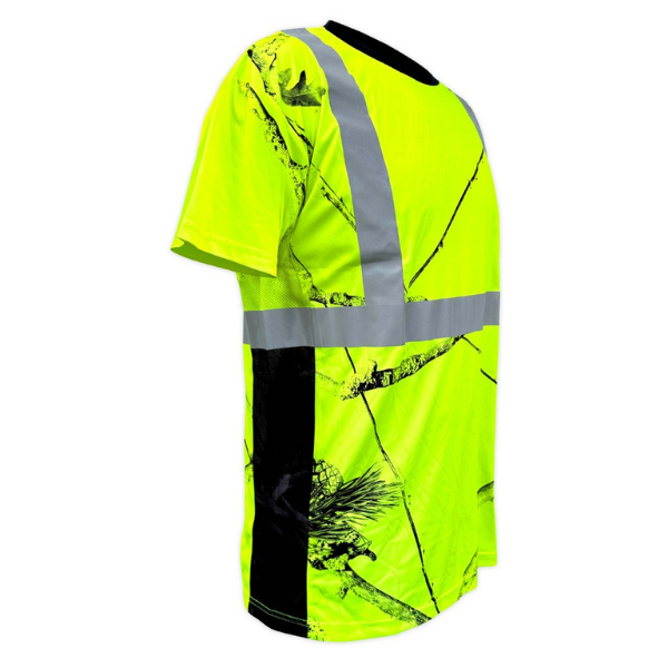 SS360º Daybreak - Yellow - Class 2 - Type-R - Reflective Safety Tee - Image 2