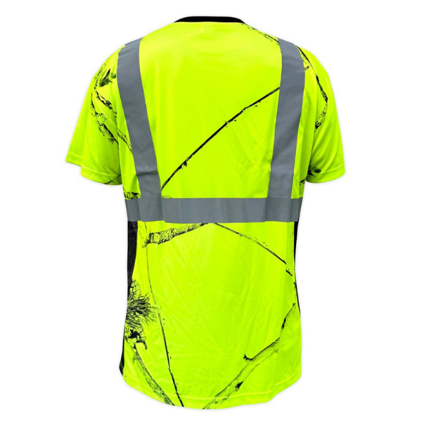 SS360º Daybreak - Yellow - Class 2 - Type-R - Reflective Safety Tee - Image 3
