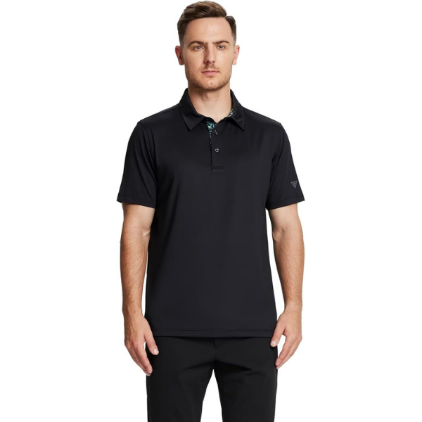 Mens Polo Shirts Short and Long Sleeve Casual Solid Stylish Dry Fit Performance Designed Collared Golf Polo Shirts for Men - Image 2