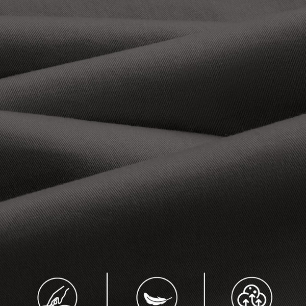 Comdecevis Mens Casual Cargo Pants Baggy Straight Leg Sweatpants with Large Flap Pockets Hiking Sports Trousers - Image 3