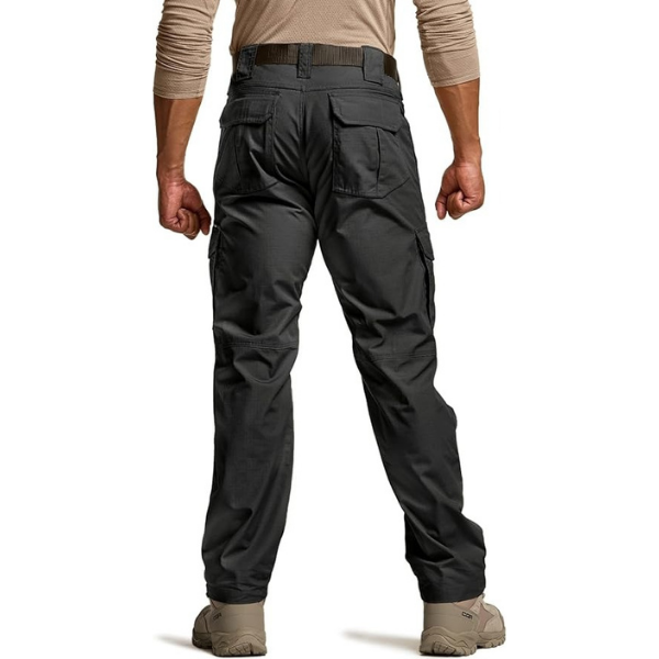 CQR Men's Tactical Pants, Water Resistant Ripstop Cargo Pants, Lightweight EDC Work Hiking Pants, Outdoor Apparel - Image 5