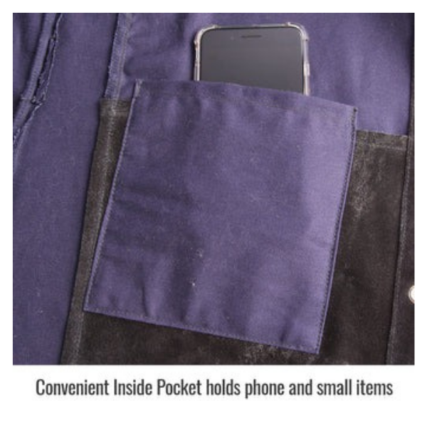 Revco JH1515-NB Navy/Black AngelFire® Women's Hybrid Welding Jacket (1 Jacket) - Image 4