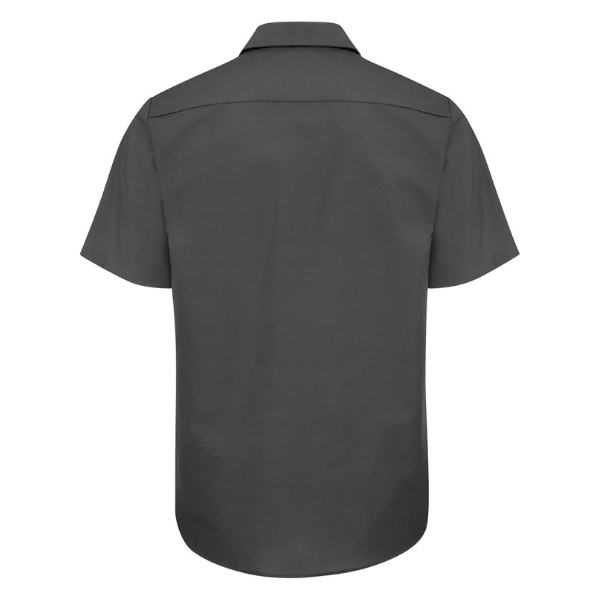 Red Kap Men's Industrial Work Shirt, Regular Fit, Short Sleeve - Image 4