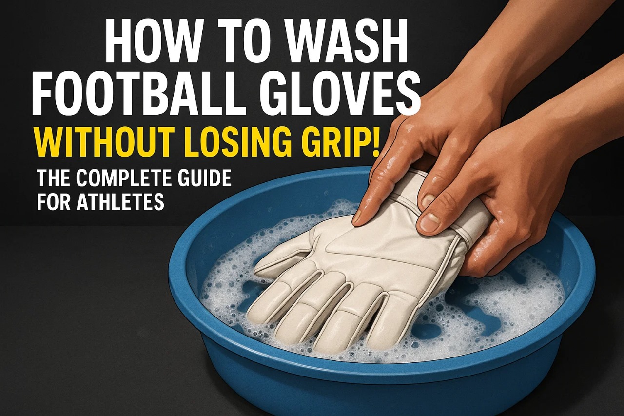 Wash Football Gloves